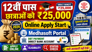 Read more about the article Bihar Board 12th Pass Scholarship 2026: ₹25,000 Scholarship Apply Online, Eligibility, Status Check