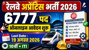 Read more about the article Railway NFR Apprentice Recruitment 2026 Apply Online for 6777 Posts | NFR Apprentice Online Form 2026