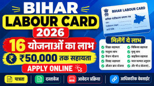 Read more about the article Bihar Labour Card Benefits List 2026: लेबर कार्ड धारकों को मिलेंगे 16 योजनाओं के लाभ, आवेदन शुरू